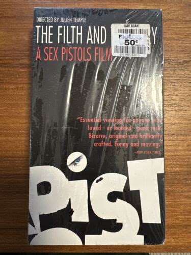 The Filth And The Fury VHS 2001 A SEX PISTOLS FILM SEALED Rock N