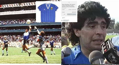 Maradona La Maglia Della Mano De Dios Venduta Per 8 8 Milioni Record