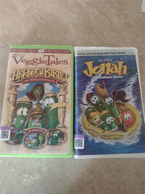 Big Ideas VeggieTales VHS Heroes Of The Grelly USA