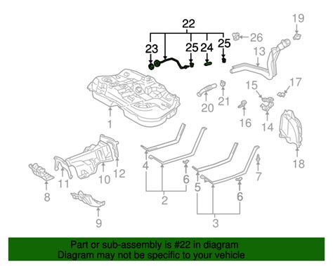 1999 2003 Lexus RX300 Fuel Tank Vent Hose 77019 48010 AutoNationParts