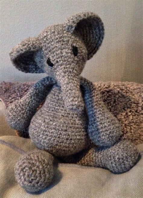 Crochet Elephant Pattern From Edwards Menagerie Crochet Elephant