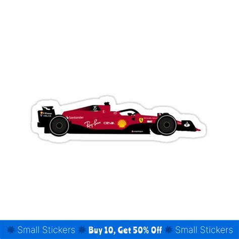 "Ferrari 2022" Sticker for Sale by elenikoutellas | Pegatinas de ...