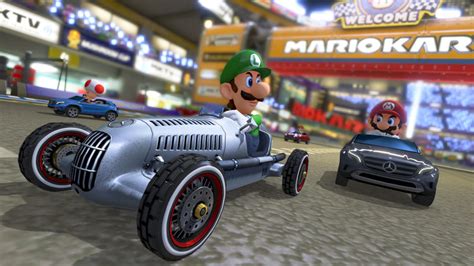 Gla 300 Sl And Silver Arrow Mercedes Cars Coming To Mario Kart 8 Game