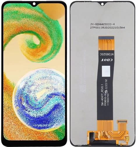 Podzespoły do telefonu Wyświetlacz LCD do Samsung Galaxy A04s SM A047F