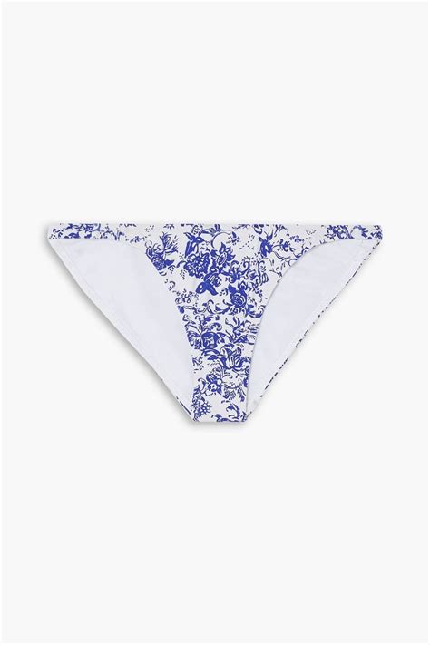 Caroline Constas Mykela Tief Sitzendes Bikini H Schen Mit Print The