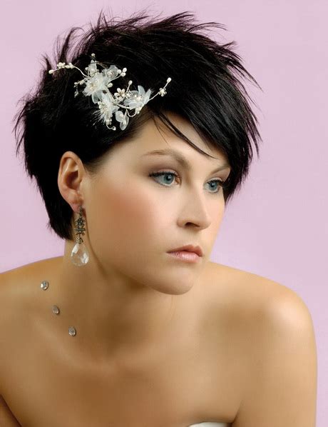 Coiffure Pour Mariage Cheveux Court