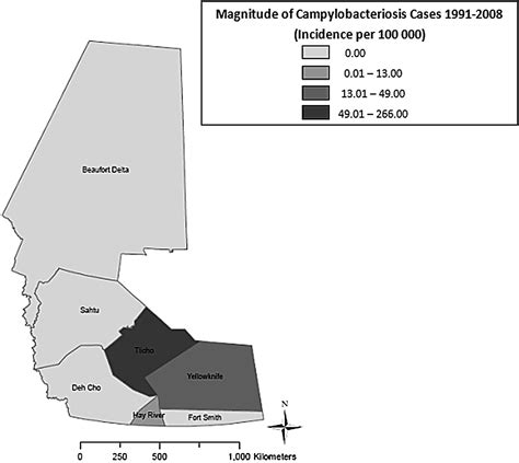 A descriptive analysis of notifiable gastrointestinal illness in the