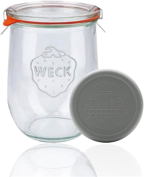 Amazon Weck Tulip Jars Weck Silicone Lid Home Kitchen