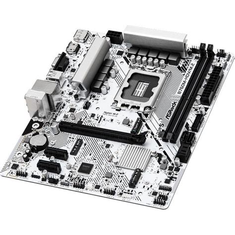 Jual Motherboard Intel Asrock B M Hdv M White Lga B Ddr