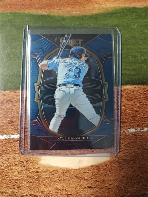 Panini Select Concourse Kyle Manzardo Rc Tampa Bay Rays