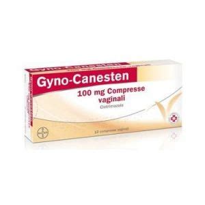 Gyno Canesten Mg Clotrimazolo Antimicosi Compresse Vaginali Xfarma