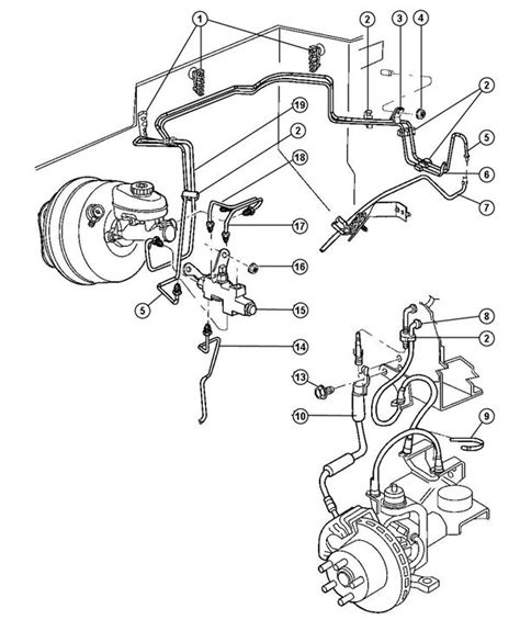 Dodge Dakota Brake Line Diagram