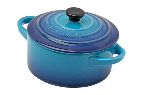 Le Creuset Les Céramiques Mini Cocotte Bräter 71901102200100 Azure 10