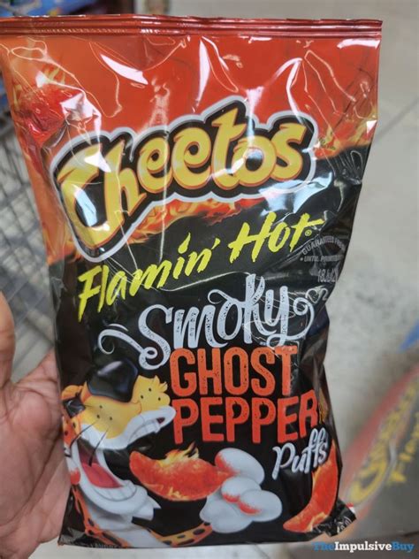 Spotted Cheetos Flamin Hot Smoky Ghost Pepper Puffs The Impulsive Buy