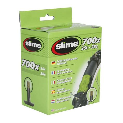 Chambre Air Valve Schrader Avec Liquide Anti Crevaison Slime X