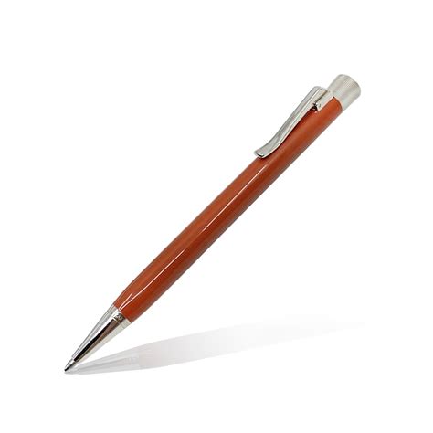 graf von faber castell orange lacquer ballpoint