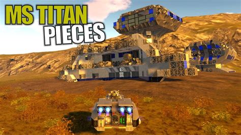 MS TITAN PIECES Empyrion Galactic Survival Let S Play Gameplay