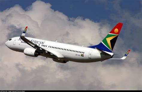 ZS SJV Boeing 737 844 South African Airways Hannes Meyer JetPhotos