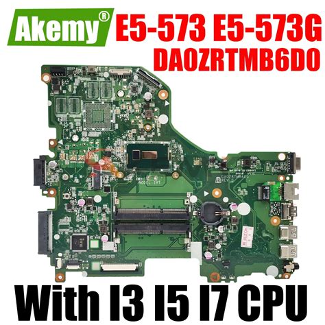 For Acer Aspire E E G Laptop Motherboard Da Zrtmb D Model Zrt