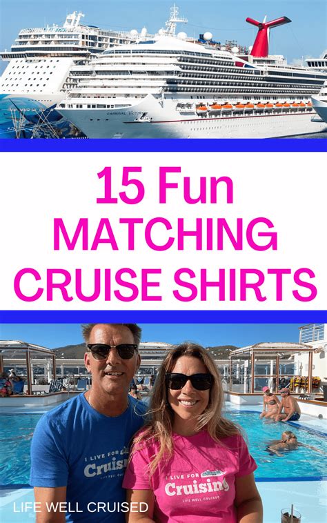 15 Matching Cruise Shirts for Families, Couples & Groups - Life Well ...