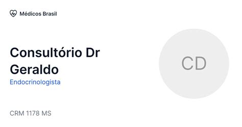 Consult Rio Dr Geraldo Endocrinologista M Dicos Brasil