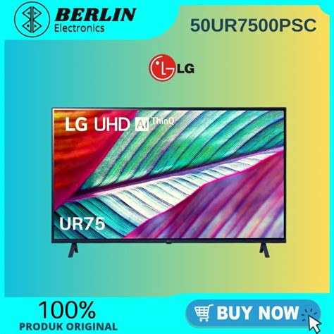 Jual Lg Smart Tv Inch Uhd K Hdr Thinq Ai Lg Ur Lg