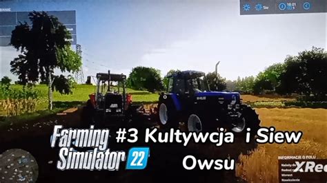 Farming Simulator Kultywacja I Siew Owsa Youtube