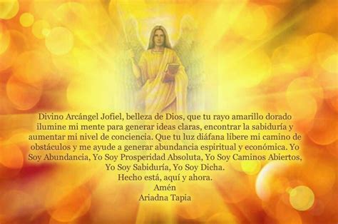 Atrae la Sabiduría Celestial con las Oraciones Al Arcángel San Jofiel