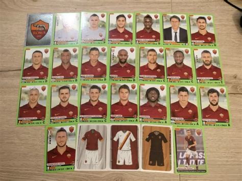 Calciatori Panini Campionato Squadra Completa Roma Figurine