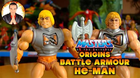 Masters Of The Universe Origins Deluxe Battle Armor He Man Off