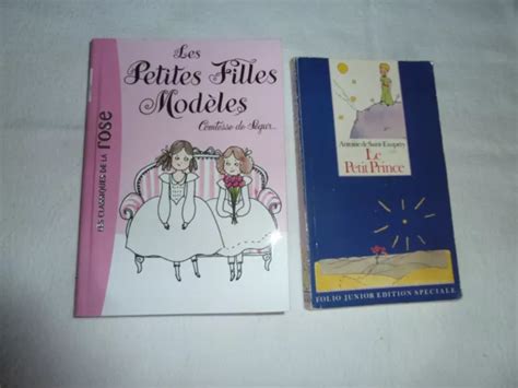 LOT DE 2 livres Les petites filles Modèles Comtesse de Ségur et Le