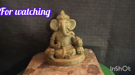 Ganesh Murti Making Ganesh Murti 2023 YouTube