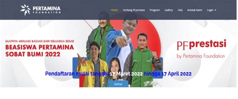 Beasiswa Mahasiswa S1 Dari Pertamina Foundation Cek Fasilitasnya