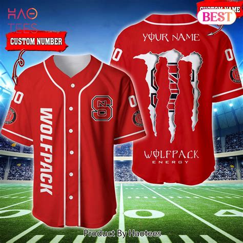 LUXURY NCAA NC State Wolfpack Baseball Jersey