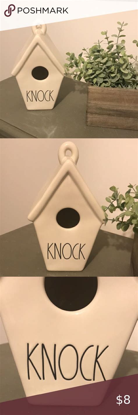 Rae Dunn Knock Birdhouse