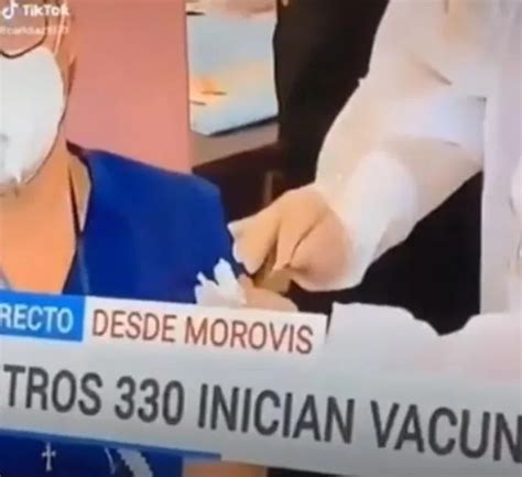 Video Falsa vacunación contiene información engañosa