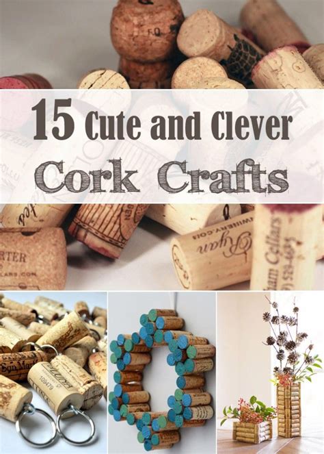 15 Amazing Wine Cork Diy Ideas Cork Crafts Cork Crafts Diy Wine Cork Diy Crafts