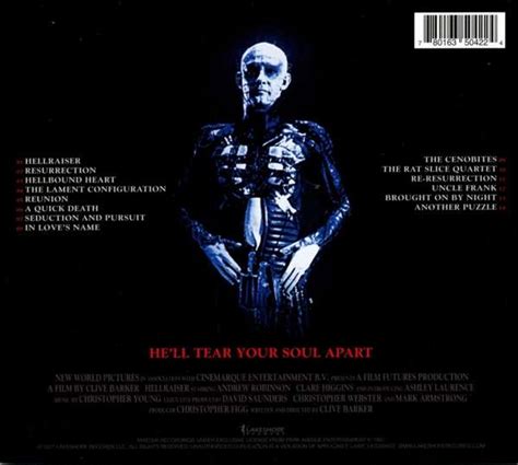 Christopher Young Filmmusik Hellraiser 30th Anniversary Edition Cd