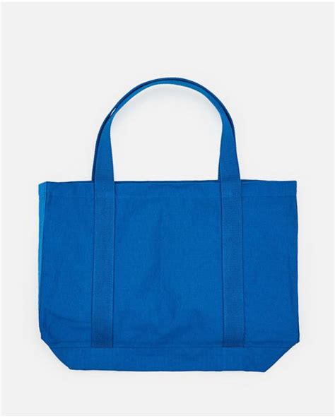 Maison Kitsuné Updated Palais Royal Shopping Bag in Blue for Men Lyst