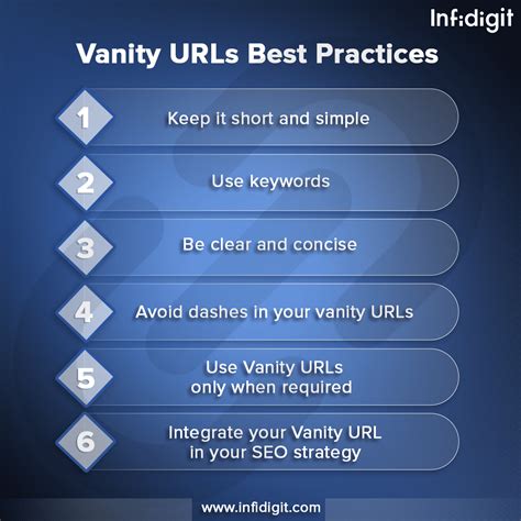 vanity url   importance  seo infidigit