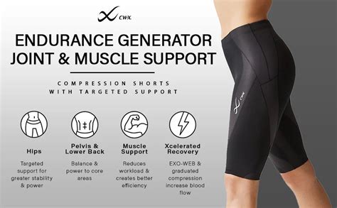 Womens Cw X Endurance Generator Joint And Muscle Support Support