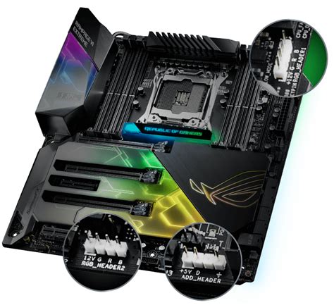 Asus Rampage Vi Extreme Rog Tonix Computer