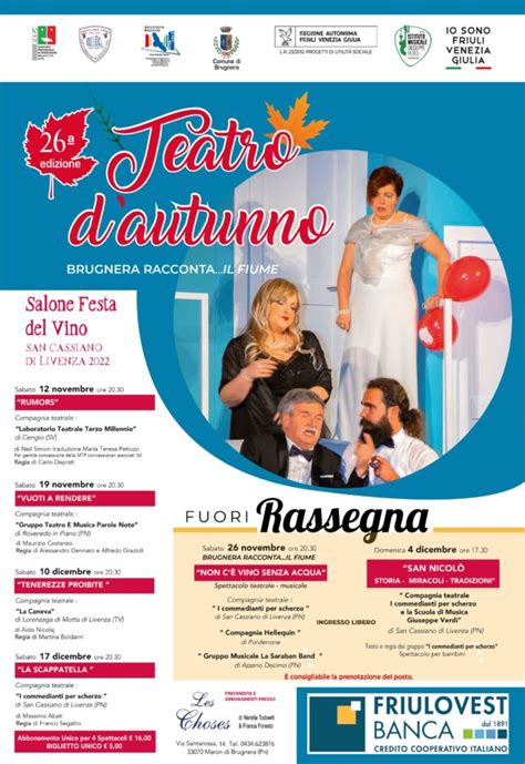 Rassegna Di Teatro D Autunno Federazione Italiana Teatro