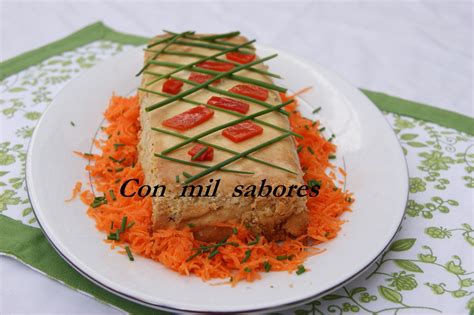 Con Mil Sabores PASTEL DE MERLUZA Y GAMBAS