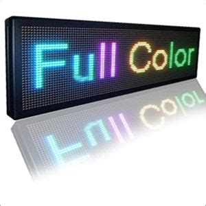 Led Message Display Board Body Material: Metallic / Wooden at Best ...