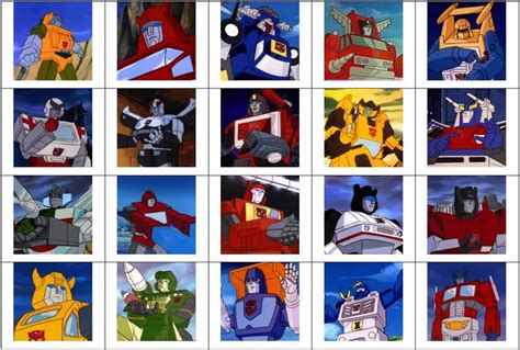 Transformers Animated Autobots List