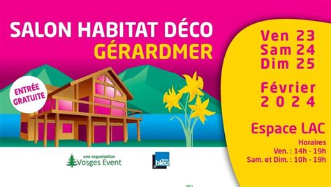 Info Flash France Bleu Le Salon Habitat Déco à Gérardmer du 23 au