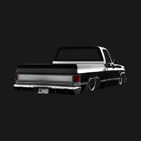 Front/Back slammed Chevy Silverado - Silverado - T-Shirt | TeePublic