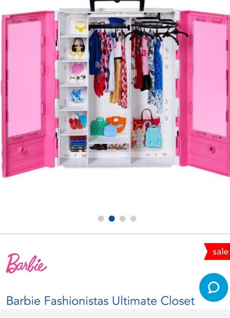 Barbie Fashionista Ultimate Closet With Barbie Accessories Hobbies