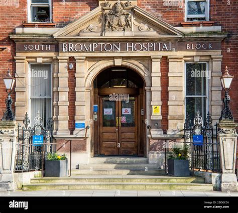 Frontage And Main Entrance Of Royal Brompton Hospital Heart And Lung